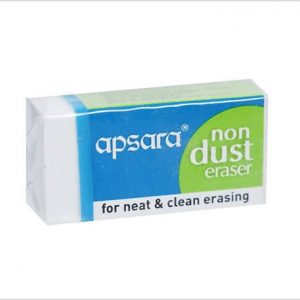 Apsara Non Dust Eraser - 4 pieces