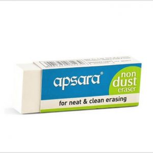 Apsara Non Dust Eraser - Long - 2 pieces