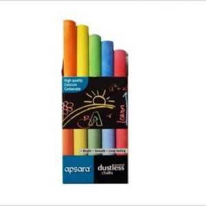 Apsara Chalk Box - Coloured - Pack of 10
