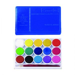 Camlin Student Water Colour Cakes - 15 Shades