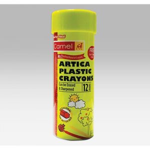 Camlin Plastic crayons - 12 Shades
