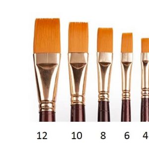 Camel Flat Paint Brush Series 67 - No : 2 - 1Piece