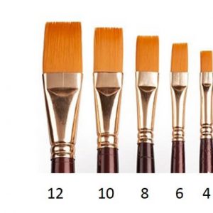 Camel Flat Paint Brush Series 67 - No : 4 - 1Piece