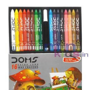 Doms Wax Crayons - 16 shades