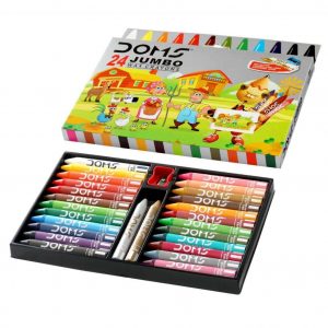 Doms Jumbo Wax Crayons - 24 shades