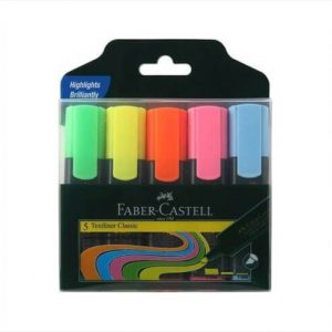 Faber Castell Highlighter - Pack Of 5