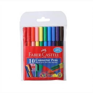Faber Castell Sketch Pen - Set  of 10 Connector Pens