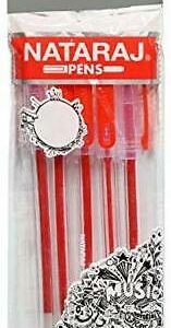 Nataraj Gelix Gel Pen - Red - Pack of 5 piece