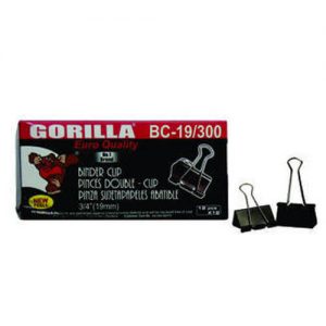 Gorilla Binder Clip - Pack of 12 piece - 19mm