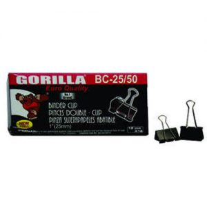 Gorilla Binder Clip - Pack of 12 piece - 25mm