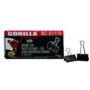 Gorilla Binder Clip - Pack of 12 piece - 51mm