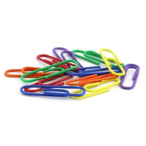 Multicolour Paper U Clips - 29mm