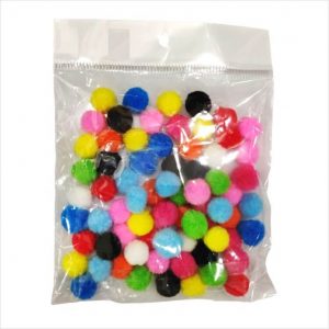 Pom Pom Balls Packet - Small Size