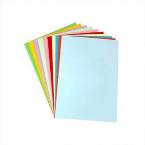 A4 Paper - Colour -Mix - Set of 100 sheets - Colours as per availability