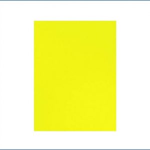 A4 Paper - Colour - Neon Yello - 5 pieces