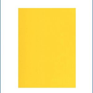 Velvet paper - Yellow -1  piece