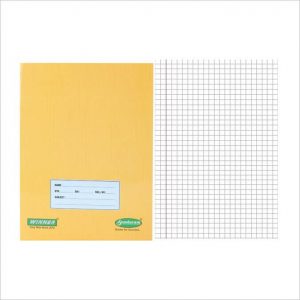 Sundaram Winner A5 - 24 X 18 cm Notebook (Medium Square) - 76 Pages