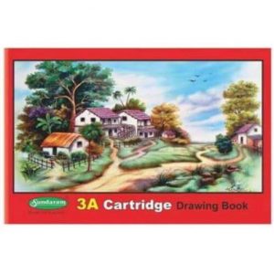 Sundaram 3A Cartridge Drawing Book - Red