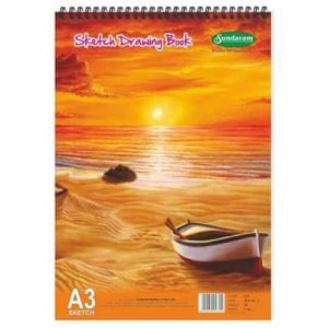 Sundaram A3 Sketch Book  (Drawing Book) - Spiral
