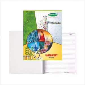 Sundaram Laboratory Diagram Book - 17 x 27 cm - 140 Pages (Plain and ruled)