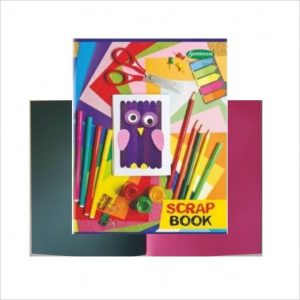 Sundaram Scrap Book (Unruled) - Multi Colour - 21.5 x 28.6 - 32 Pages