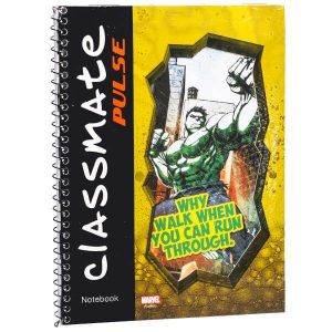 Classmate Pulse Spiral Notebook - Single Line - 180 pages
