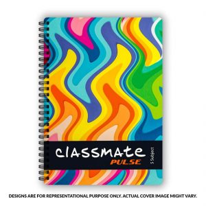 Classmate Pulse Spiral Notebook - 5 Subject - 250 pages