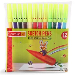Camlin Sketch Pens - 12 Shades