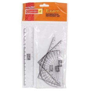 Camlin Mathematical instrument set of four pieces