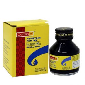 Camlin Fountain Pen Ink - 60ml Blue