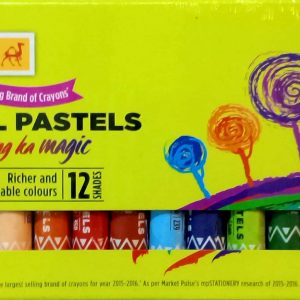 Camlin Oil Pastels 12 Shades - Extra Long