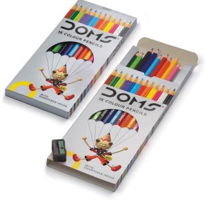 Doms Colour Pencils  Big - 12 shades