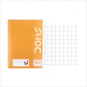 Doms Big Square - 1 inch  -  A5 Notebook - 172 pages