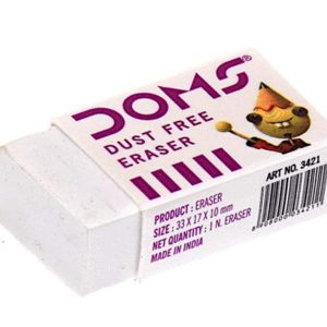 Doms Dust Free Eraser - 3 piece