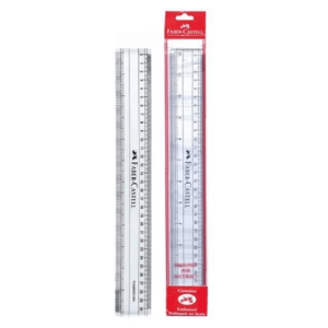 Faber Castell 30 cm Broad plastic Scale