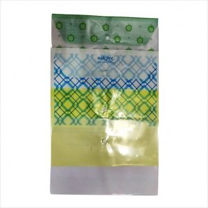 Document Button Folder - Semi Transparent/Printed - 1 Pcs