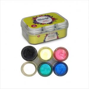 Fevicryl Pearl Colour - 6 Shades - Acrylic Colours - 10 ml each
