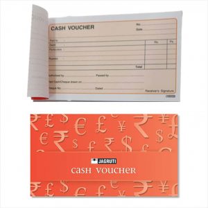 Jagruti Cash Voucher - 110mm x 190mm - 50 leaves
