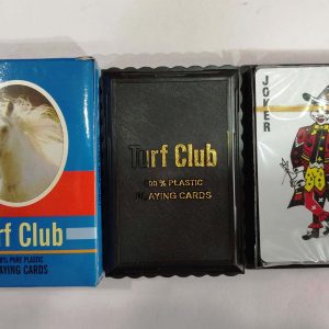 Turf Club Playing Cards - 100% plastic