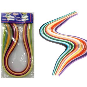 Quilling Paper Strip Set - 10 mm - Multicolour