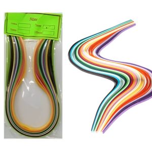 Quilling Paper Strip Set - 7 mm - Multicolour