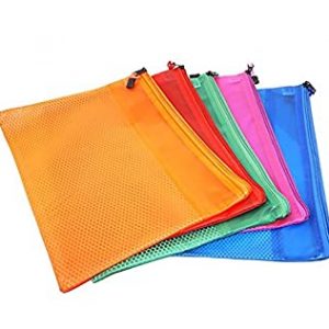Zip pouch with Partition - 26cm x 37cm - 1 Piece