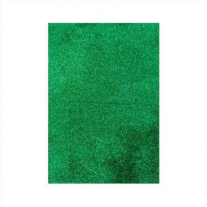 A4-Glitter Eva/Foam Sheet - Green - 1 piece - Colour may slightly vary