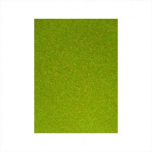 A4-Glitter Eva/Foam Sheet - Light Green - 1 piece - Colour may slightly vary