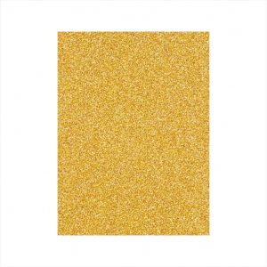 A4-Glitter Eva/Foam Sheet - Golden - 1 piece - Colour may slightly vary