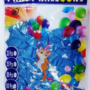 Balloons Plain Sky blue colour packet of 32 to 35 pieces