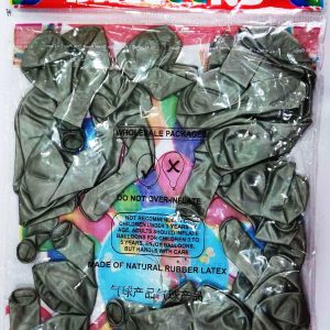 Balloons Metallic Silver colour packet of 32 to 35 pieces