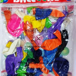 Balloons Plain Multicolour colour packet of 32 to 35 pieces