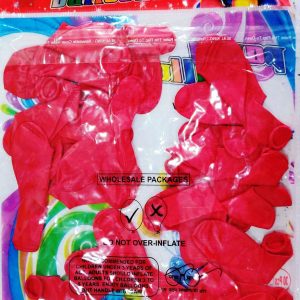Balloons Plain Heart Shape Red colour packet of 32 to 35 pieces