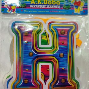 A.K. Baba Happy BirthDay Banner